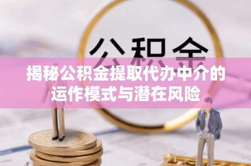 前郭尔罗斯揭秘公积金提取代办中介的运作模式与潜在风险