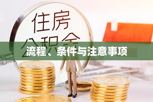 前郭尔罗斯流程、条件与注意事项